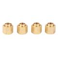 4pcs Brass Wheel Hex 6mm Extended Adapter for 1/24 Rc Crawler Scx24