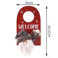 New Year Creative Christmas Decorations Sign Wooden Decor Elk