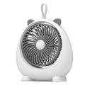 Handheld Fan Portable Rechargeable Usb Desk Pocket Mini Fan White