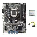 B75 Eth Mining Motherboard+g630 Cpu+6pin to Dual 8pin Cable