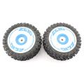 Front Tires Wheel Tyre for Wltoys 124017 1/12 Rc Car Upgrade Parts