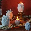 3d Owl Candle Molds Silicone Mould for Plaster Wax Tools Making -s
