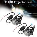 Car Headlight Lenes 3inch for H7 H4 H1 9005 9006 Car Light Lens 1pcs