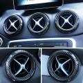 Car Air Vent Outlet Ring Cover for Mercedes Benz A Class W176 13-18 B