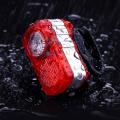 Bicycle Tail Light Usb Ultra Bright Led Flashing Bike Sensing ,red A