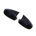 Car Carbon Fiber Ox Horn Rearview Side Glass Mirror Shell