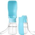 Foldable Dog Water Bottle 12oz, Portable Leak Proof for Dog -blue