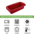Round Rectangle Silicone Mould Baking Pan Shaped Pastry Muffin -b
