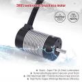 Rocket 3665 3100kv Brushless Sensorless Motor for Traxxas 1/10