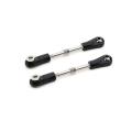 2pcs Steering Link Rod for Zd Racing Dbx10 10421-s 9102 1/10 Rc Car