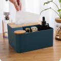 Tissue Box with Cover Home Storage Organizer for Toilet, Bedroom-d
