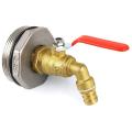 2 Inch Faucet Brass Barrel Faucet with Epdm Gasket for 55 Gallon Drum