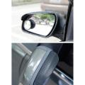 2pcs Car Side Rear View Mirror Rain Eyebrow Visor Carbon Fiber