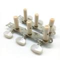 1 Set Classical Guitar Tuning Keys Pegs for Classical Guitar,silver