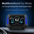 Car Level Sensor Hud Gradient Gps Real-time Off-road Vehicle System