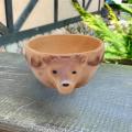 Hand Carved Animal Rubber Wooden Water Cup Camping Coffee Cups -6