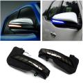Led Dynamic Turn Signal Side Rearview Mirror Indicator,amber+blue