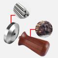 Coffee Powder Hammer with Solid Wood Handle, Red Rosewood 51mm