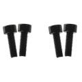 1 Pair Bike Water Bottle Cage Bolts M5 Aluminium Alloy Black