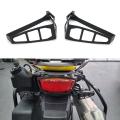 Motorcycle Front and Rear Turn Signal Protection Cover Black