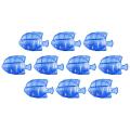 Humidifier Tank Cleaner, 10pcs Humidifier Filters Fish -blue