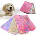 Pet Blankets for Dogs In Autumn and Winter Coral Fleece(pink)
