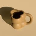 Home Ceramic Mug Creative Breakfast Coffee Cup Tableware 300ml,b