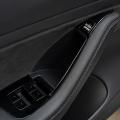For Tesla Model 3 Model Y 2020 2021 Car Door Side Armrest Box Glossy