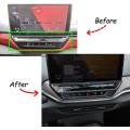 For Id.4 Id4 Carbon Fiber Car A/c Switch Button Control Panel Cover