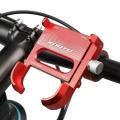 Kootu Bike&motorcycle Phone Holder for Phone 4 to 7 Inch Wide,red
