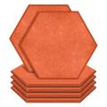 Hexagon Acoustic Panels Sound Proof Padding for Recording Studio