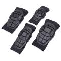 Children Protective Gear Set Soft Kid Elbow Pads Knee Pads,s