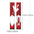 Christmas Porch Welcome Banners Door Decoration for Christmas Party