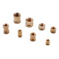 330pcs Female Thread Knurled Nuts M2 M3 M4 M5 Brass Assortment Kit