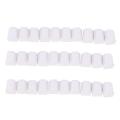 30x Cable Holder Cable Clip Cable Clamp Self-adhesive White