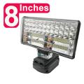Led Work Lights Flashlight Electric Torch Spotlight Car Lamp -8 Inch