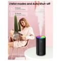 Humidifier Mini Usb Air Humidifier 400ml with Colorful Night Black