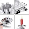 30pcs Candle Holders Clip Candles Clips for Christmas Birthday Party