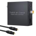 Digital Coaxial to Optical Spdif Toslink Converter Support Dts
