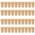 40pcs/lot Natural Wood Corks Cone Type Corks Plug Sealing Cap