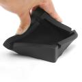 High Temperature Resistant Silicone Ashtray Portable Anti-fall Black