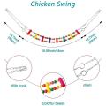 5 Packs Chicken Toys, Xylophone Toys, Mirror Toys for Hens, Chicken