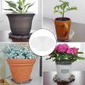 10pcs 8inch Clear Plant Saucer Plastic Drip Trays for Plants