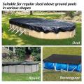Swimming Pool Cover Cable&winch Kit,100ft Pool Cover Wire Pool Cover