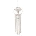 Tree Dream Catcher Wall Hanging Boho Wall Decor with Tassels