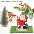 15 Pieces Of Artificial Grass Garden Lawn Miniature Decoration