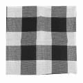 Black White Checkers Plaids Cotton Linen Square Pillow Cover,set Of 2