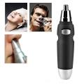 2 Pcs Electric Shaving Nose Ear Trimmer Safety Face Care,black