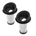 2pcs Filters Accessories for Rowenta Rh6545 Zr005201 Vacuum Cleaner