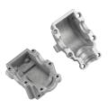 Metal Gear Box Upper and Lower Cover for 1/14 Wltoys 144001,silver